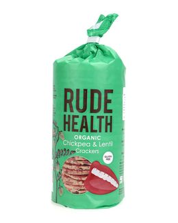 Rude Health Chickpea & Lentil Crackers 120 g